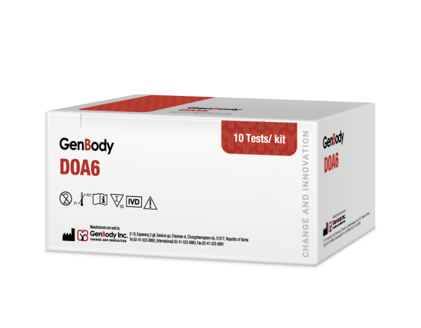 DOA6 (MET/THC, MOR, BZO/COC, AMP)