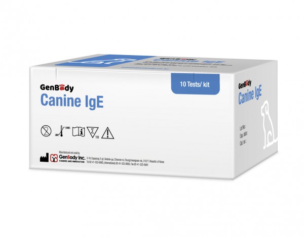 Canine IgE