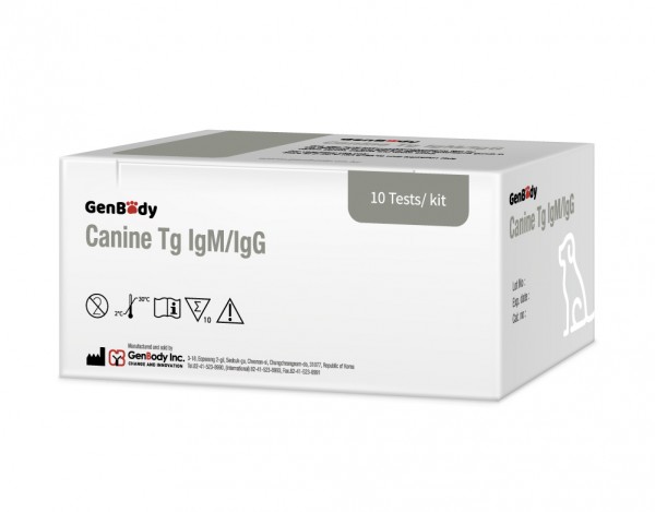 Canine Tg IgM/IgG 3.0
