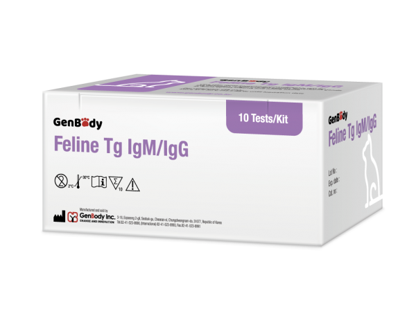 Feline Tg IgM/IgG
