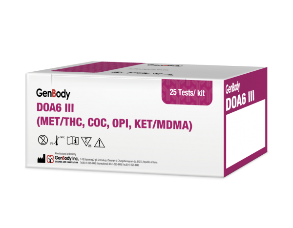 DOA6 III (MET/THC, COC, OPI, KET/MDMA)